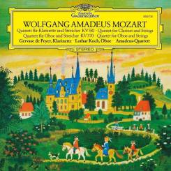 DEUTSCHE GRAMMOPHON - MOZART: Quintett Für Klarinette, Quartett Für Oboe /  Amadeus-Quartett - LP