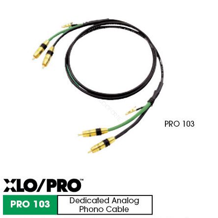 XLO PRO 103 phono 2RCA/2RCA 1,5m