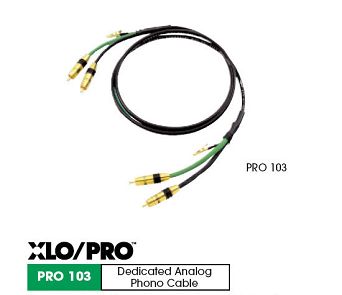 XLO PRO 103 phono 2RCA/2RCA 1,5m