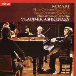 MOZART: Piano Concertos: No. 21 C In C Major K.467, No.17 In G Major K.453, Vladimir Ashkenazy, DECCA