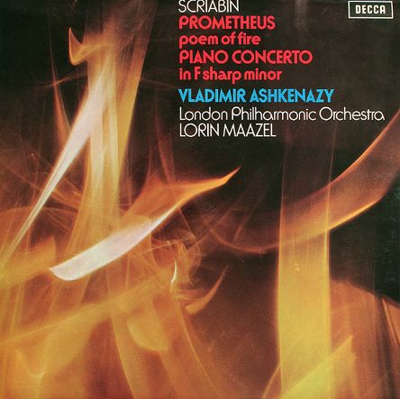 SCRIABIN -  Prometheus - The Poem Of Fire / Piano Concerto In F Sharp Minor, Vladimir Ashkenazy - LP, DECCA