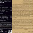 Sara K. – Play on Words, AN 1602, AudioNautes, LP - 2