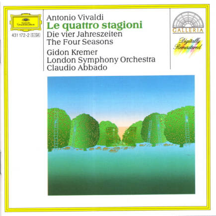DEUTSCHE GRAMMOPHON - VIVALDI: Le Quattro Stagioni - Gidon Kremer, Claudio Abbado, London Symphony - CD