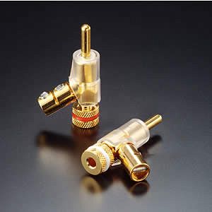 FURUTECH wtyki FP-202 Gold (kpl 4 szt.)