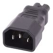 LINDY - 30452 Przejściówka IEC C14 - IEC C7 - 2
