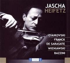 HEIFETZ, JASCHA - CIAIKOVSKI, FRANCK, DER SARASATE, WIENIAWSKI, BAZZINI  CD