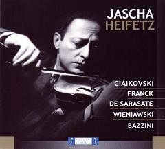 HEIFETZ, JASCHA - CIAIKOVSKI, FRANCK, DER SARASATE, WIENIAWSKI, BAZZINI  CD