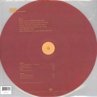 Peter Green's FLEETWOOD MAC - bootleg, LP