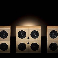 SOUNDGIL CUBE 2.1 GOLD - zestaw głośników aktywnych - EX DEMO