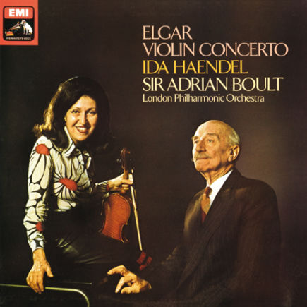 EMI - ELGAR: Violin Concerto - Ida Haendel - LP