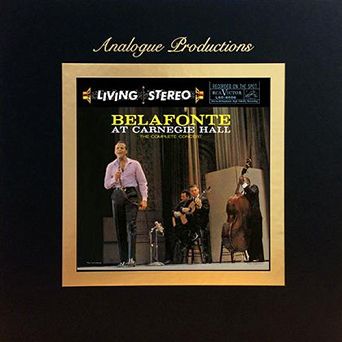 Belafonte, Harry - Belafonte At Carnegie Hall: The Complete Concert. Box 5 LP,  ANALOGUE PRODUCTIONS