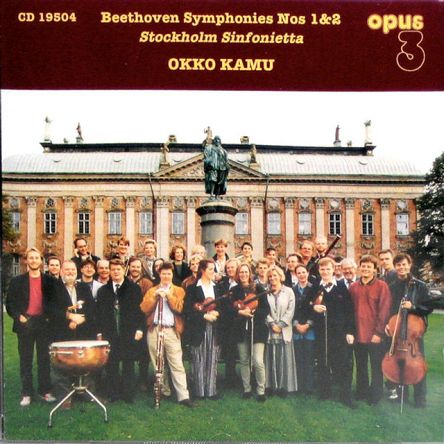 KAMU, OKKO - STOCKHOLM SINFONIETTA - BEETHOVEN SYMPHONIES NOS 1&2 CD