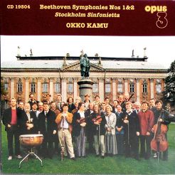 KAMU, OKKO - STOCKHOLM SINFONIETTA - BEETHOVEN SYMPHONIES NOS 1&2 CD