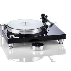 ACOUSTIC SOLID CLASSIC WOOD BLACK - gramofon analogowy