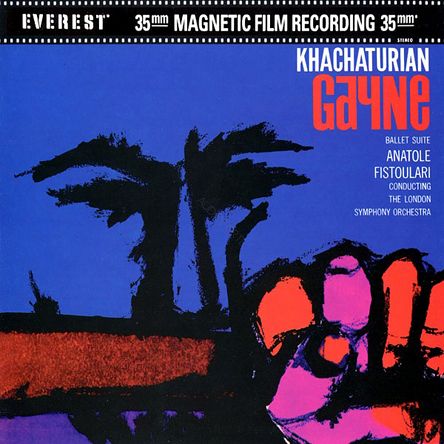 EVEREST RECORDS - CHACZATURIAN: Gayne Ballet Suite, London Symphony Orchestra - LP