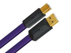 WIREWORLD ULTRAVIOLET 7 - USB A/USB B długość 1m (v. 2.0)
