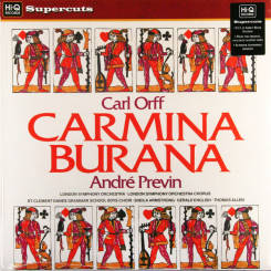 HI-Q RECORDS - CARL ORFF: Carmina Burana, London Symphony/Andre Previn - LP