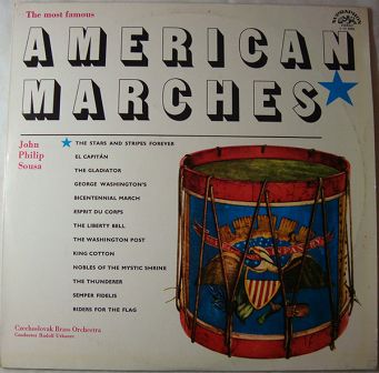 The Most Famous American Marches, John Philip Sousa, LP/ KOMIS
