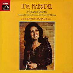 EMI - IDA HAENDEL: A Classical Recital - feat. Geoffrey Parsons - LP