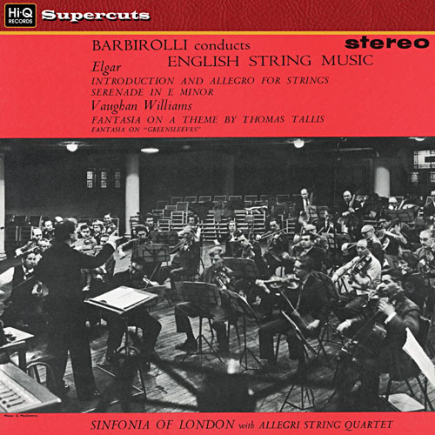 HI-Q RECORDS - ENGLISH STRING MUSIC - Barbirolli/Sinfonia of London