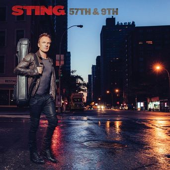 STING: 57th & 9th, blue vinyl, AM RECORDS