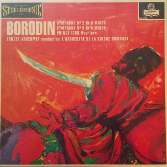 BORODIN - ERNEST ANSERMET/L"ORCHESTRE DE LA SUISSE ROMANDE 2LP