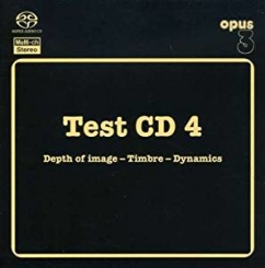 OPUS 3 - TEST CD 4  Depth of image-Timbre-Dynamics    stereo/multichannel hybrid SACD
