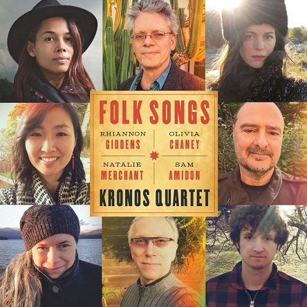 KRONOS QUARTET: Folk Songs - LP, NONESUCH RECORDS -
