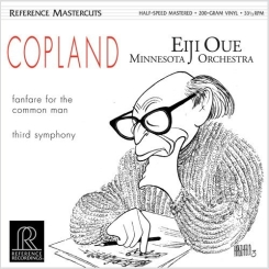 REFERENCE RECORDINGS - Aaron Copland: Fanfare for the Common Man/Third Symphony, Eiji Oue/Minnesota Orchestra - LP