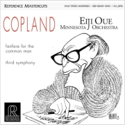 REFERENCE RECORDINGS - Aaron Copland: Fanfare for the Common Man/Third Symphony, Eiji Oue/Minnesota Orchestra - LP
