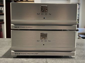 SIMAUDIO MOON 310LP/320S - przedwzmacniacz gramofonowy z zasilaczem/ KOMIS
