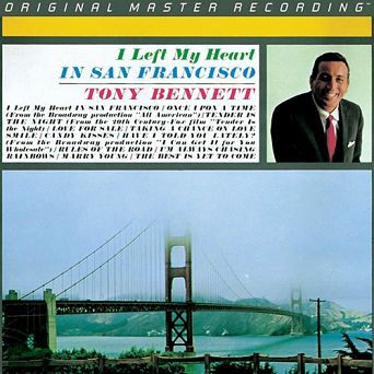 BENNETT, TONY - I Left My Heart In San Francisco 180g LP