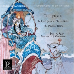 REFERENCE RECORDINGS - Ottorino Respighi: Belkis, Queen Of Sheba Suite / Pines Of Rome - Eiji Oue/ Minnesota Orchestra - LP