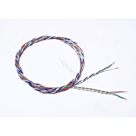 CARDAS - zestaw przewodów do ramienia gramofonowego 33AWG (Braided Tone Arm)