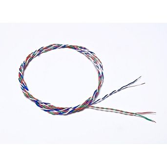 CARDAS - zestaw przewodów do ramienia gramofonowego 33AWG (Braided Tone Arm)