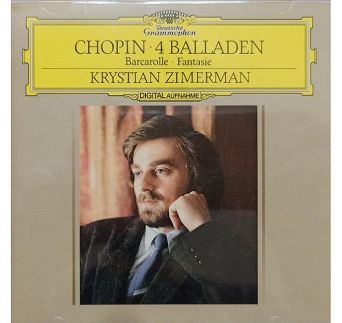 DEUTSCHE GRAMMOPHON - FRYDERYK CHOPIN 4 Balladen, Fantasie op.49, Barcarolle op.60 - Krystian Zimerman - CD