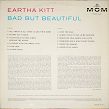 Kitt, Eartha  ‎– Bad But Beautiful,  MGM Records ‎– 65 025, LP, KOMIS - 2