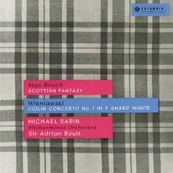 BRUCH/WIENIAWSKI: Scotish Fantasy/Concerto No.1 - Michael Rabin - LP 180g, Mono