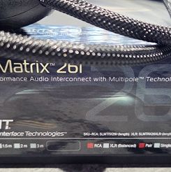 MIT SL-MATRIX 26i, interkonekt stereo RCA/RCA 1mb / KOMIS