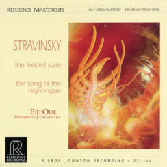 REFERENCE RECORDINGS - STRAVINSKY: The Firebird Suite/The Song Of The Nightingale, Eiji Oue/ Minnesota Orchestra - LP