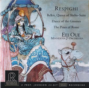 Ottorino Respighi: Belkis, Queen Of Sheba Suite / Pines Of Rome - Eiji Oue/ Minnesota Orchestra - CD