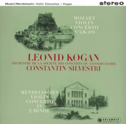 COLUMBIA - MENDELSSOHN/MOZART: Violin Concertos - Leonid Kogan - LP