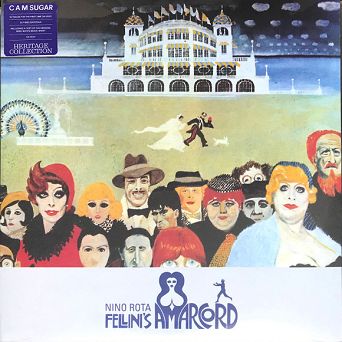 DECCA - NINO ROTA: Fellini's Amarcord - soundtrack - 2LP