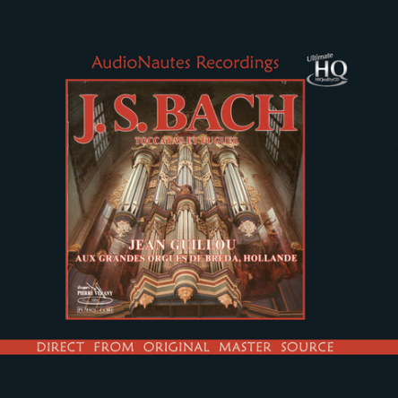 Guillou, Jean  J. S. Bach – Toccatas et Fugues, AN 2105 UHQ, AudioNautes, CD